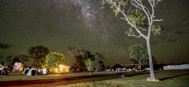 Campsite in Australia