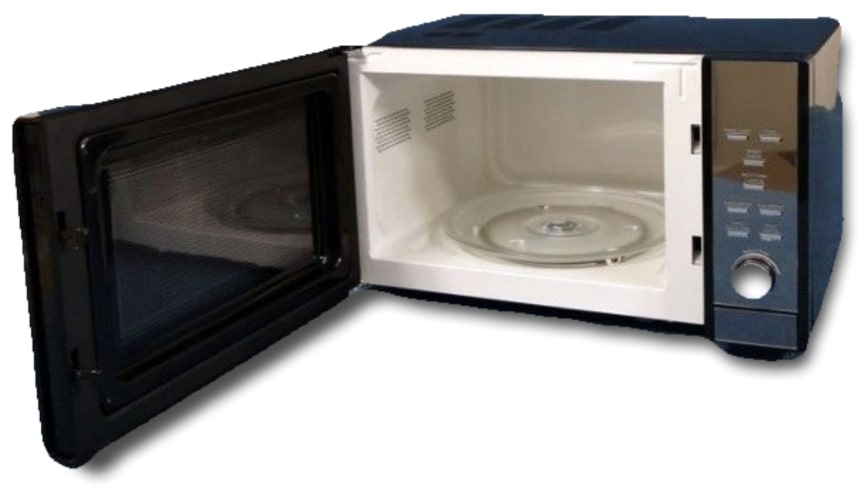 Sphere Microwave With Mirror Finish