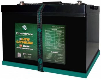 Enerdrive eLITE 12V 100Ah Lithium Battery