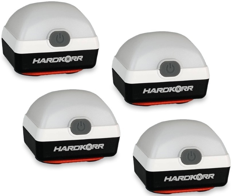 Hard Korr 4 Pack Dual Colour Universal LED Lanterns (Rechargeable)