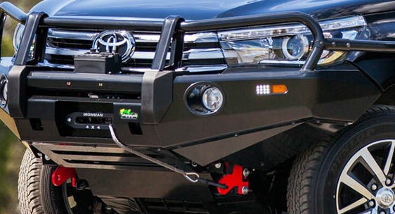 Ironman Deluxe Commerical Bullbar to Suit Toyota Hilux Revo 2015-04/2018